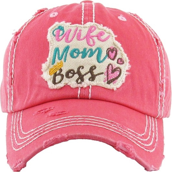 Boss Baseball Cap - 4 colors - Picture 4 of 4